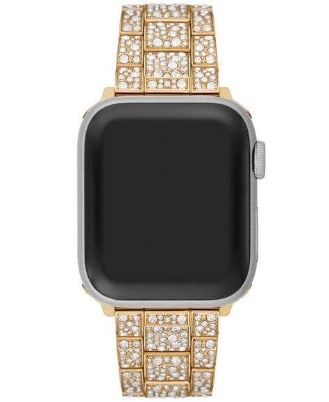 michael kors gold apple watch band